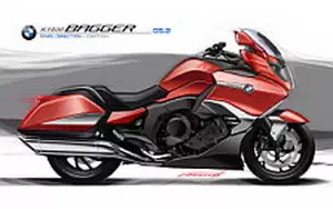 Motorcycles desktop wallpapers BMW K 1600 B - 2016