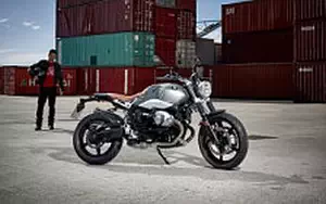 Motorcycles desktop wallpapers BMW R nineT Scrambler - 2015