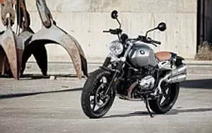 Motorcycles desktop wallpapers BMW R nineT Scrambler - 2015