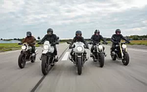 Motorcycles desktop wallpapers BMW R nineT Heritage Family - 2016