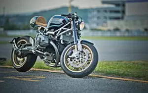 2014 46 Works Project Japan BMW R nineT custom motorcycle desktop wallpaper