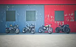 2014 Brat Style Project Japan BMW R nineT custom motorcycle desktop wallpaper