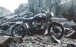 Wallpapers custom motorcycle Deus Ex Machina Onyx 2016 Triumph Scrambler 2012