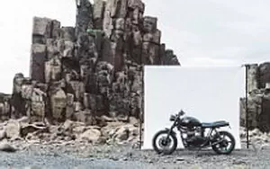 Wallpapers custom motorcycle Deus Ex Machina Onyx 2016 Triumph Scrambler 2012
