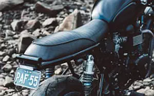 Wallpapers custom motorcycle Deus Ex Machina Onyx 2016 Triumph Scrambler 2012