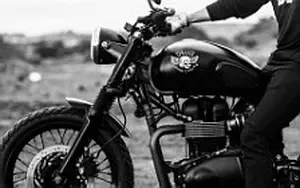 Wallpapers custom motorcycle Deus Ex Machina Onyx 2016 Triumph Scrambler 2012