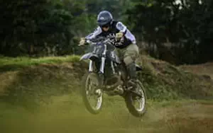 Wallpapers custom motorcycle Deus Ex Machina Swede Husqvarna WR250 2016