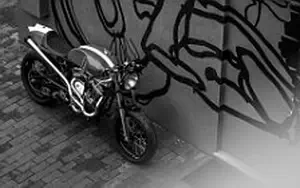 Wallpapers custom motorcycle Deus Ex Machina Bel Air 1200 Framer 2017
