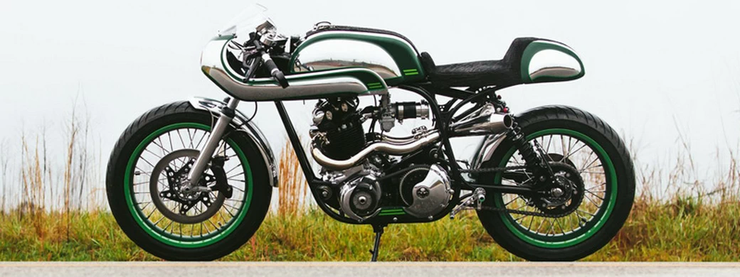 Motorcycles wallpapers Fuller Moto Misty Green 2015 Norton Commando 750 1968 - Desktop wallpapers motorcycles