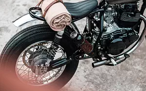 Wallpapers custom motorcycle Hookie Co Jackal 2016 Yamaha SR250 SE 1980