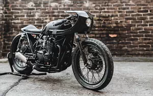 2015 Hookie Co Black Mamba 2017 Honda CB550 1973 custom motorcycle desktop wallpaper