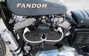Wallpapers custom motorcycle Iron Pirate Garage Fandom Harley Davidson Sportster 2015