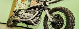 Iron Pirate Garage Scrambler Pirate Edition 2014 Kawasaki Z750 1976