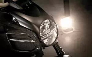 Wallpapers custom motorcycle Lazareth Ducati Diavel Carbon 2012