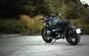 Wallpapers custom motorcycle Lazareth BMW R1200R Scrambler 2014