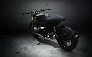 Wallpapers custom motorcycle Lazareth BMW R1200R Scrambler 2014