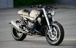 Wallpapers custom motorcycle Lazareth BMW R1200R Scrambler 2015