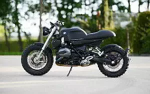 Wallpapers custom motorcycle Lazareth BMW R1200R Scrambler 2015