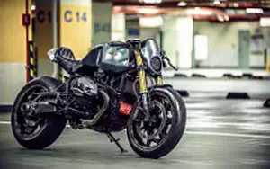 Wallpapers custom motorcycle Onehandmade BMW R nineT Paranoia 2015