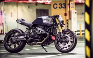 Wallpapers custom motorcycle Onehandmade BMW R nineT Paranoia 2015