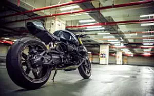 Wallpapers custom motorcycle Onehandmade BMW R nineT Paranoia 2015