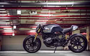 Wallpapers custom motorcycle Onehandmade BMW R nineT Paranoia 2015