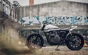 Wallpapers custom motorcycle Onehandmade Triumph Thruxton 900 2016