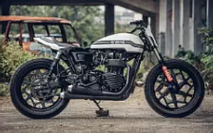 Wallpapers custom motorcycle Onehandmade Triumph Thruxton 900 2016