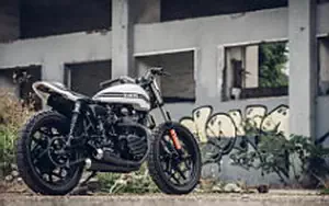 Wallpapers custom motorcycle Onehandmade Triumph Thruxton 900 2016