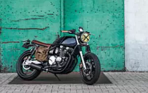 Wallpapers custom motorcycle RH Motorcycles Road Trip Bike Kawasaki Zephyr 550 2015
