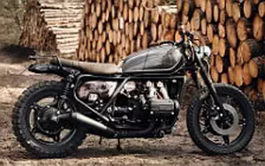 Wallpapers custom motorcycle RH Motorcycles The Gravel Express 2016 Honda GL1000 Gold Wing 1979
