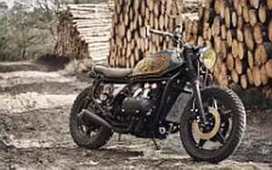 Wallpapers custom motorcycle RH Motorcycles The Gravel Express 2016 Honda GL1000 Gold Wing 1979