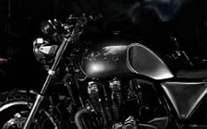 Wallpapers custom motorcycle Studio Motor The Ashen 2016 Honda CB1100F 2013