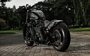 Wallpapers custom motorcycle Studio Motor The Blade 2016 Harley Davidson Sportster XL1200 2003
