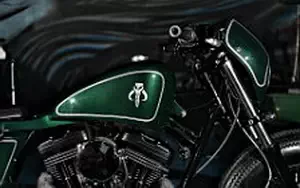 Wallpapers custom motorcycle Studio Motor The Bounty 2016 Harley Davidson Sportster XL1200 2002