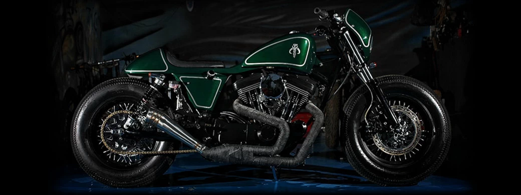 Motorcycles wallpapers Studio Motor The Bounty 2016 Harley Davidson Sportster XL1200 2002 - Desktop wallpapers motorcycles