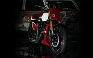 Wallpapers custom motorcycle Studio Motor The Docs 2016 Harley Davidson Street 500 2015
