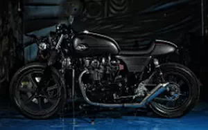 Wallpapers custom motorcycle Studio Motor The Minka 2016 Yamaha XS650 Special 1982