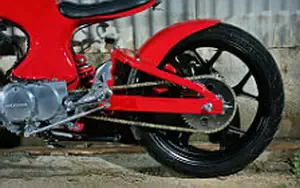 Wallpapers custom motorcycle Studio Motor The Revolt 2016 Honda S90 1968
