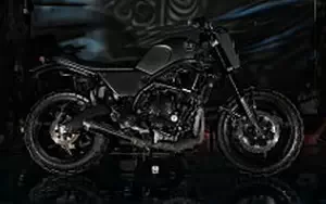 Wallpapers custom motorcycle Studio Motor The Temper 2 2016 Kawasaki Versys 650 2014