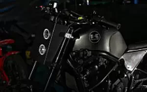 Wallpapers custom motorcycle Studio Motor The Temper 2 2016 Kawasaki Versys 650 2014