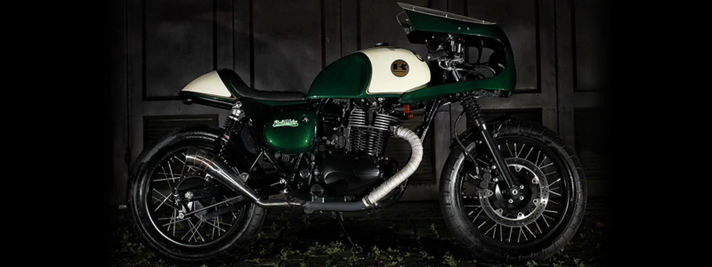 Motorcycles wallpapers Studio Motor The Verde 2016 Kawasaki Estrella 250 2015 - Desktop wallpapers motorcycles