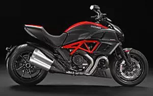 Desktop wallpapers motorcycle Ducati Diavel Carbon - 2014