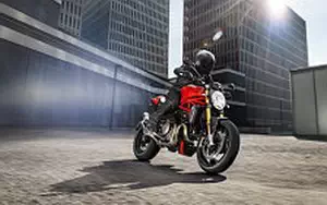 Desktop wallpapers motorcycle Ducati Monster 1200 S - 2014