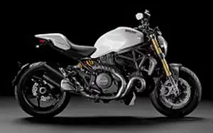 Desktop wallpapers motorcycle Ducati Monster 1200 S - 2014