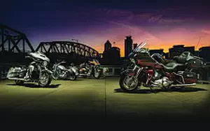 Desktop wallpapers motorcycle Harley-Davidson CVO Street Glide - 2015