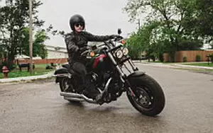 Desktop wallpapers motorcycle Harley-Davidson Dyna Fat Bob - 2016