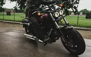 Desktop wallpapers motorcycle Harley-Davidson Dyna Fat Bob - 2016