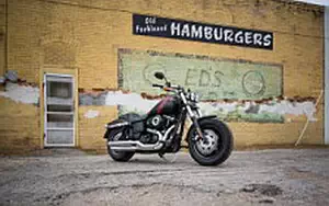 Desktop wallpapers motorcycle Harley-Davidson Dyna Fat Bob - 2016