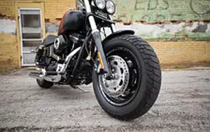 Desktop wallpapers motorcycle Harley-Davidson Dyna Fat Bob - 2016